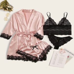 Set da letto da 4 pezzi