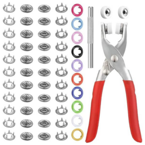 Kit professionale per l'applicazione di bottoni