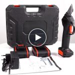 Cesoie elettriche a batteria + batteria di ricambio – video