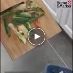 Cestino pieghevole per la cucina – video
