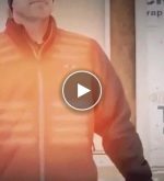 Elegante gilet riscaldato unisex – video