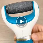 Lima per piedi elettrica con testa girevole – video