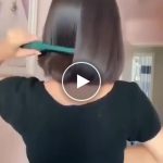 Pettine portatile con piastra per capelli – video