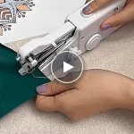 Piccola macchina per cucire a mano – video