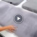 Set di tappetini morbidi per auto (3 pezzi) – video