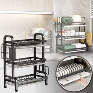 Intelligente scolapiatti a più livelli per un'asciugatura rapida ed efficiente