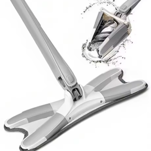 Mocio a X autoavvolgente con rotazione a 360°