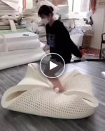 Materasso in lattice premium con supporto ergonomico per il corpo – video