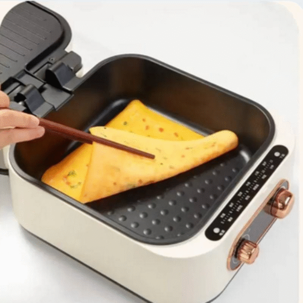 Un aiuto compatto per la cucina: grill, tostapane, padella e forno in un unico apparecchio