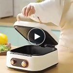 Un aiuto compatto per la cucina: grill, tostapane, padella e forno in un unico apparecchio – video