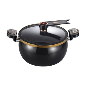 Grande vaso in ceramica smaltata con micropressione