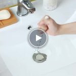 Tappo universale con filtro per lavabo – video