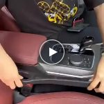 Riempimento dello spazio tra i sedili dell’auto – video
