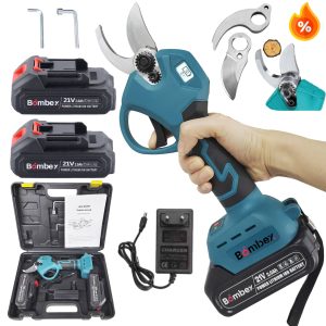 Cesoie elettriche portatili AKU + batteria di ricambio