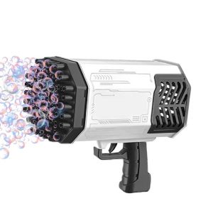 Pistole sparabolle con 69 fori e luci LED colorate