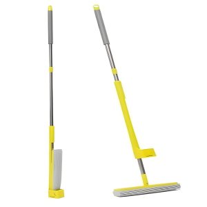 Mocio autoavvolgente con spugna 2in1