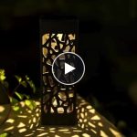 Lampada solare decorativa (2 pezzi) – video