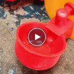Sistema automatico di alimentazione del pollame 5pcs – video