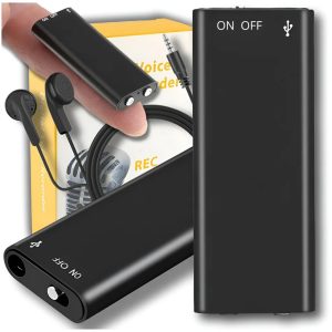 Mini registratore vocale ad attivazione vocale da 8 GB