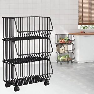 Organizzatore con tre cestini