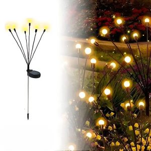 Lampade solari a LED (6 lampadine)