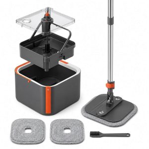 Mop con separazione tra acqua pulita e acqua sporca