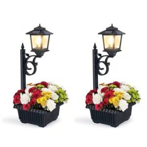 Lampada solare da giardino per vasi