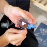 Mazzo di farfalle luminose – video
