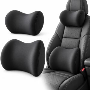 Set di poggiatesta ergonomici e confortevoli in schiuma memory